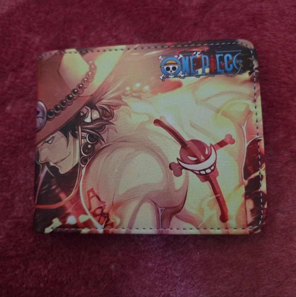 New One Piece Anime Manga Leather Wallet